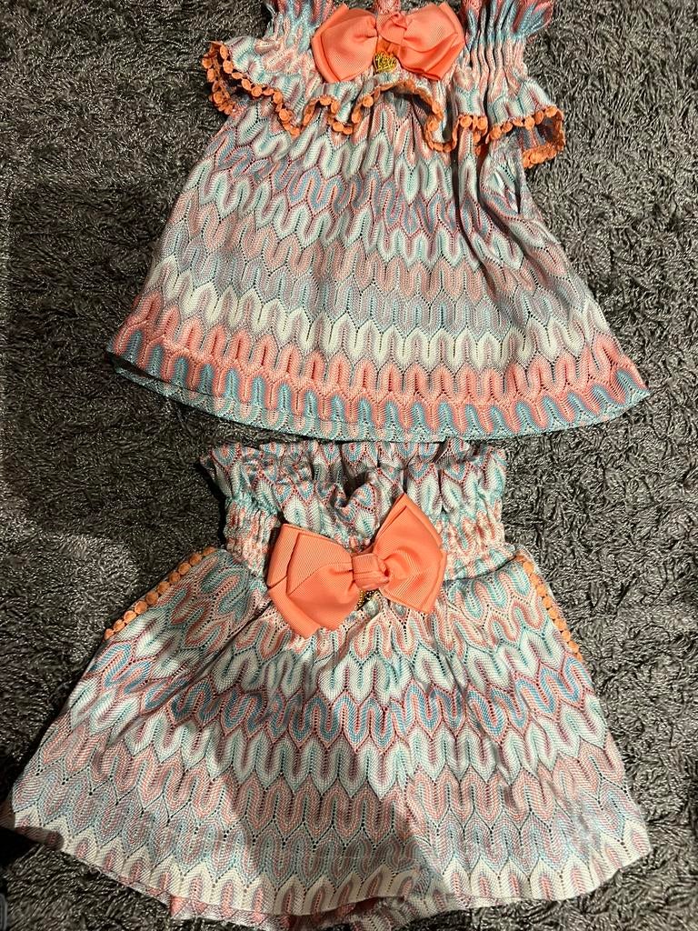 ANGELS FACE setje met kant maat 104 origineel zgan, Meisje, Angels face, Ophalen of Verzenden, Zo goed als nieuw