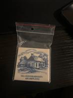 Vintage Knorr spaartegel – Hallehuisboerderij Gelderland, Ophalen of Verzenden