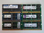 8GB DDR3 RAM Geheugenmodules voor Laptop, Computers en Software, RAM geheugen, Ophalen of Verzenden