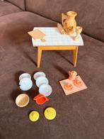 Vintage Poppenhuis Keuken Speelset - Miniatuur Servies, Verzamelen, Ophalen of Verzenden, Zo goed als nieuw