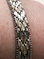 Armband Zilver Goud Italiaans Haring Design Vintage, Ophalen of Verzenden, Goud, Zilver