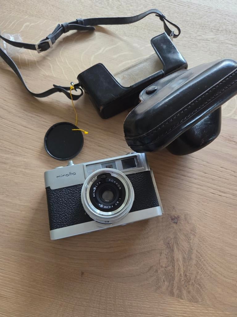 Minolta AL-F Rokkor Camera, Ophalen of Verzenden, Gebruikt, Compact, Minolta