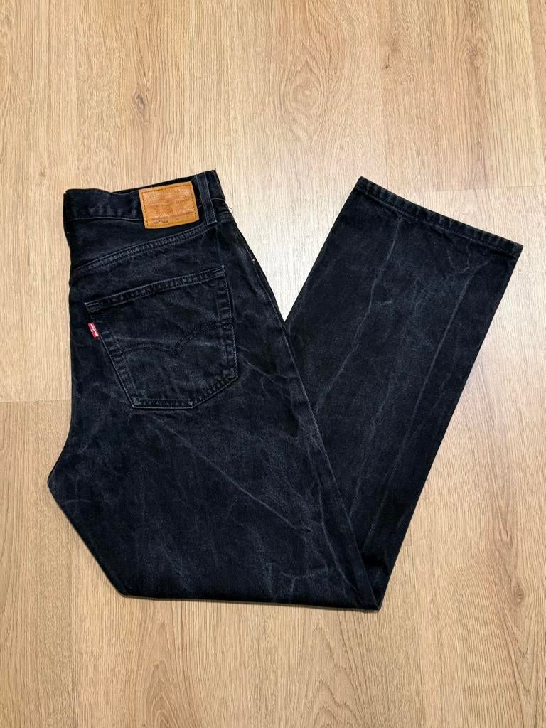 Levi’s 501 90’s Jeans Zwart • Maat W30 L30, Ophalen of Verzenden, Gedragen, Zwart, W30 - W32 (confectie 38/40)