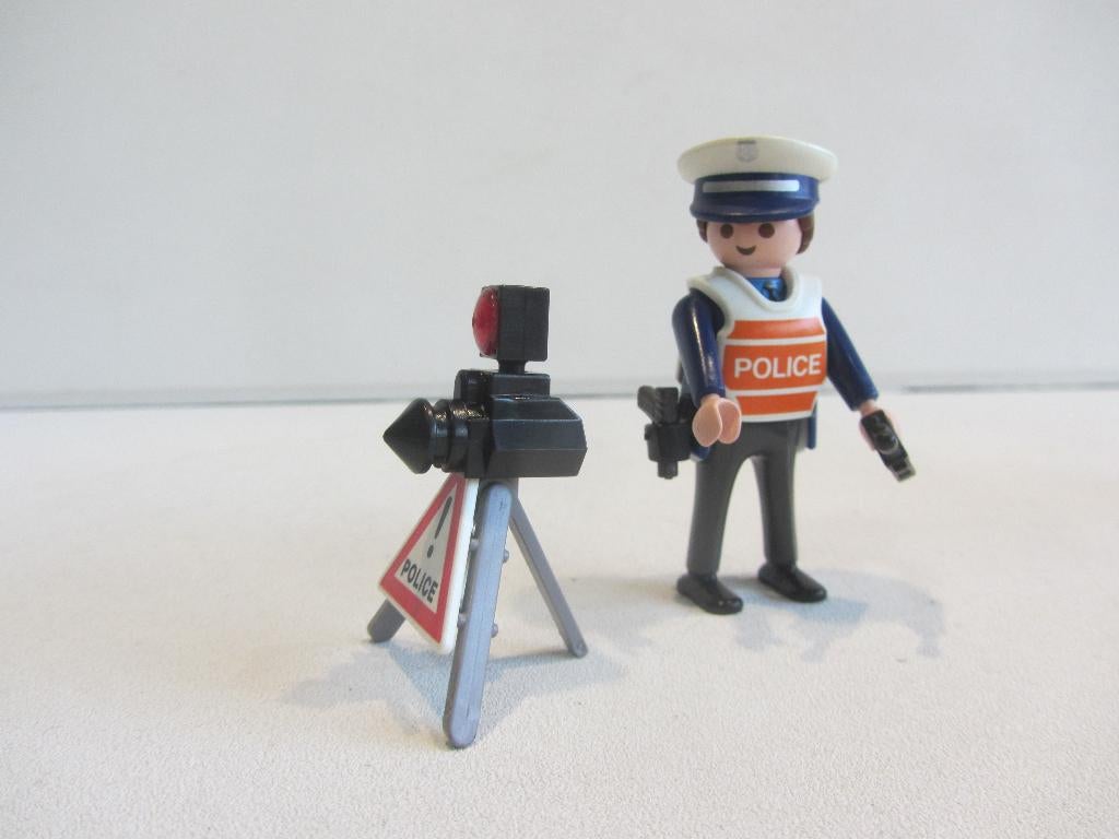 Playmobil Politie radarcontrole – 4900, Ophalen of Verzenden, Gebruikt, Los playmobil