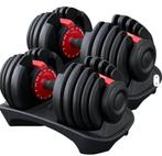 Verstelbare dumbells 2-24KG - NIEUW model - Prijs per 2 st., Sport en Fitness, Fitnessmaterialen, Ophalen of Verzenden, Nieuw