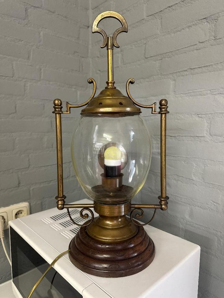 Lamp messing WD-028, Antiek en Kunst, Antiek | Lampen, Ophalen