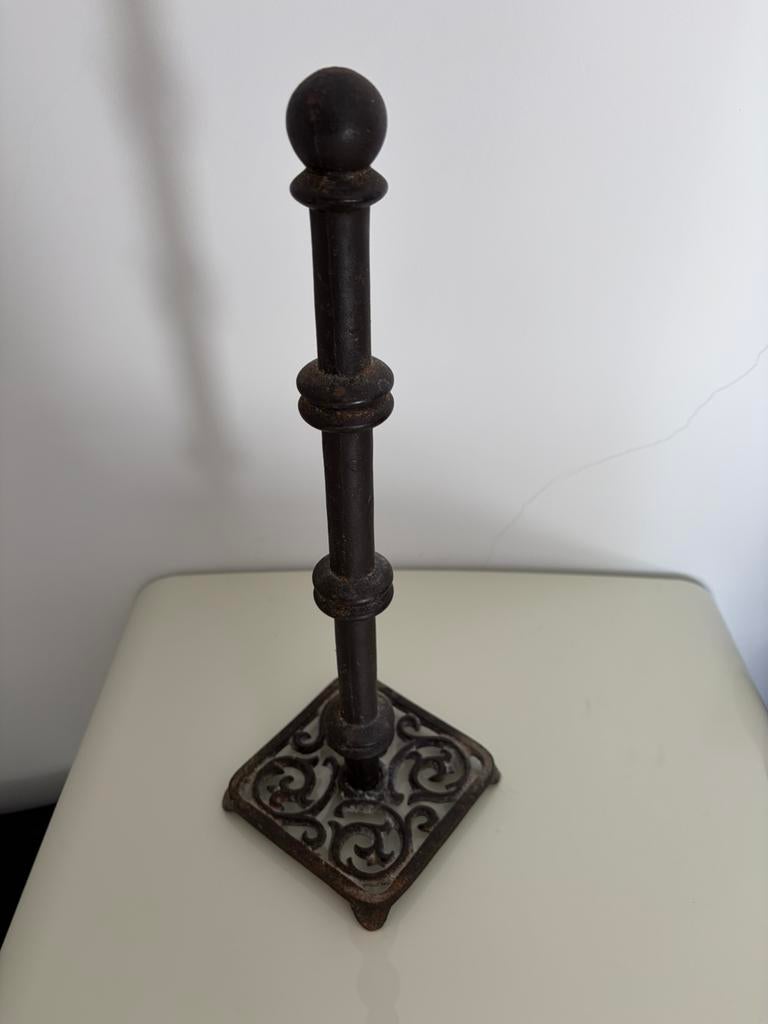 Vintage wcrol houder, Ophalen of Verzenden, Gebruikt, Overige kleuren, Overige typen