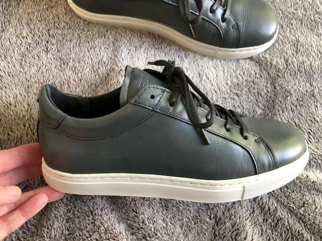 Fred de la Bretoniere gympen (grijs/blauw)!, Kleding | Dames, Schoenen, Fred de la Bretoniere, Nieuw, Sneakers of Gympen, Verzenden