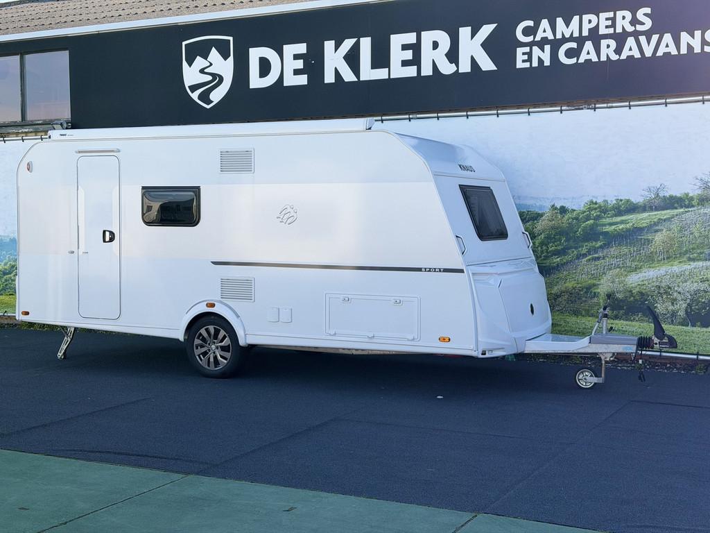 Knaus SPORT 500 QDK (bj 2025), Caravans en Kamperen, 7 tot 8 meter, Bedrijf, Info@deklerkcaravans.nl, Knaus