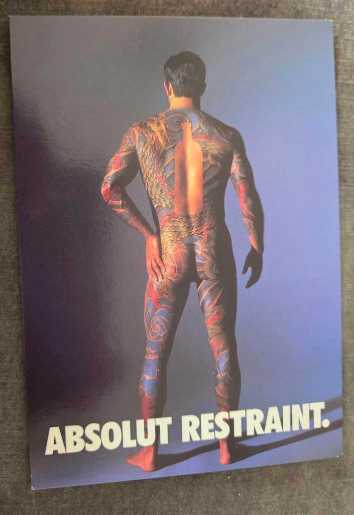 Absolut Vodka - Absolut Restraint, Verzamelen, Verzenden, 1980 tot heden, Ongelopen, Overige thema's