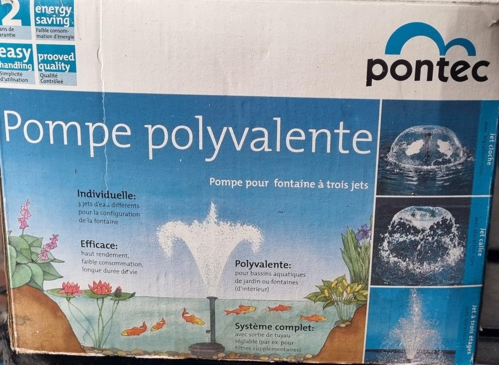 Nieuwe Pontec 1500 liter vijverpomp., Tuin en Terras, Vijver-toebehoren, Ophalen of Verzenden, Nieuw
