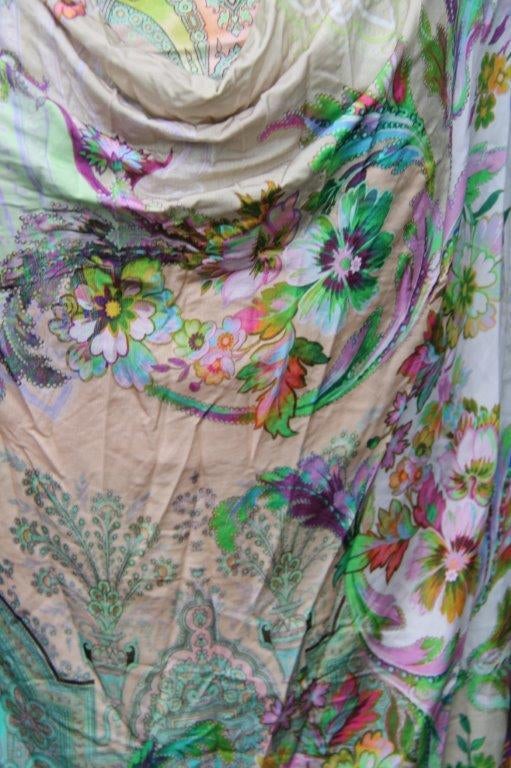 Jurk gekleurd Open End mt 52 Vaste prijs, Kleding | Dames, Overige kleuren, Verzenden, Zo goed als nieuw, Knielengte