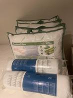 4 Bamboo kussens 40 x 60 cm met 2 ikea kussens, Overige maten, Wit, Nieuw, Ophalen of Verzenden