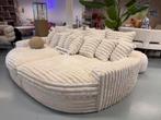 Luxe Velvet Teddy Rib Loungebank Cozy Cinema 260x160cm NEW, 250 tot 300 cm, Info@oosterbaanwonen.nl, Venus 31 8448CE Heerenveen
