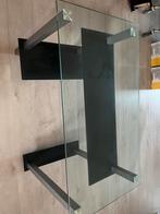 Modern glazen bureau., Ophalen, Gebruikt, Overige merken, Computerbureau