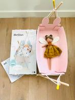 Skrallan | houten poppenwieg poppenbed, bed wiegje poppen, Kinderen en Baby's, Speelgoed | Poppen, Ophalen of Verzenden, Zo goed als nieuw