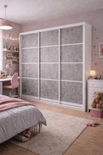 KLEDINGKAST MET TRANSPORT EN MONTAGE, Met deur(en), Nieuw, 200 cm of meer, Glas