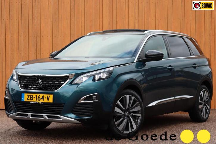 Peugeot 5008 1.2 PT GT-Line 7-persoons orgNL schuifdak trekh, Auto's, Peugeot, Bedrijf, Te koop, ABS, Achteruitrijcamera, Adaptive Cruise Control