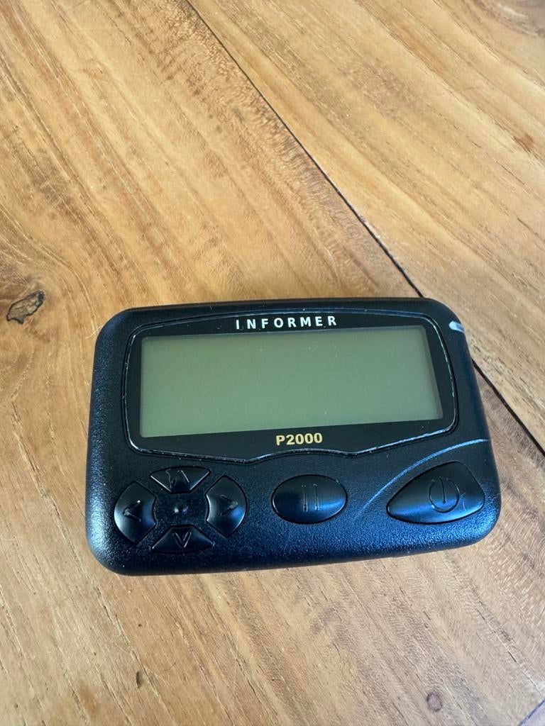 Informer P2000 pager, Ophalen of Verzenden, Zo goed als nieuw
