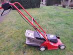 cirkel maaier, Cirkelmaaier, Gebruikt, Elektrische grasmaaier, Opvangbak