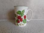 Mok Fine Bone China Fruit Garden Raspberry Roy Kirkham, Ophalen of Verzenden, Zo goed als nieuw, Overige stijlen, Kop(pen) en/of Schotel(s)