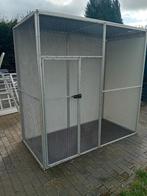 Aluminium voliere, Dieren en Toebehoren, Vogels | Hokken en Kooien, Ophalen, Aluminium, Volière