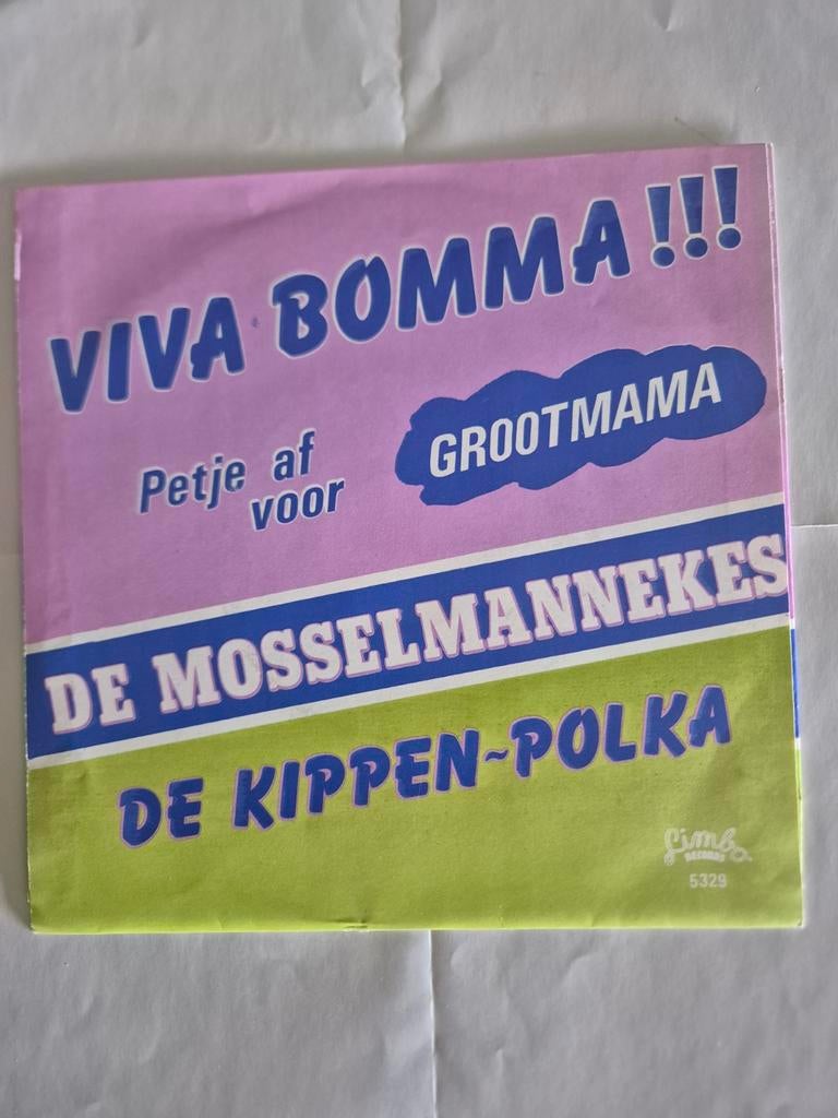 De mosselmannekes De kippen polka, Ophalen of Verzenden, Gebruikt, Overige formaten, Levenslied of Smartlap