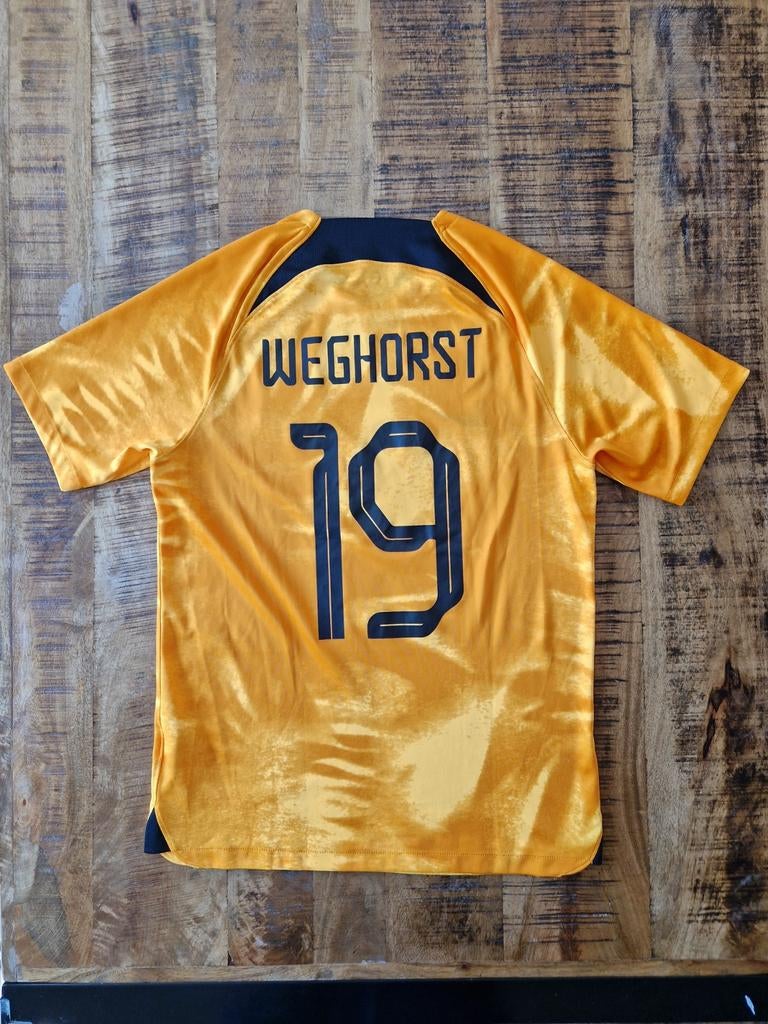 Nederlands elftal shirt 2022 KNVB Oranje voetbalshirt M, Maat 48/50 (M), Nike, Oranje, Ophalen of Verzenden