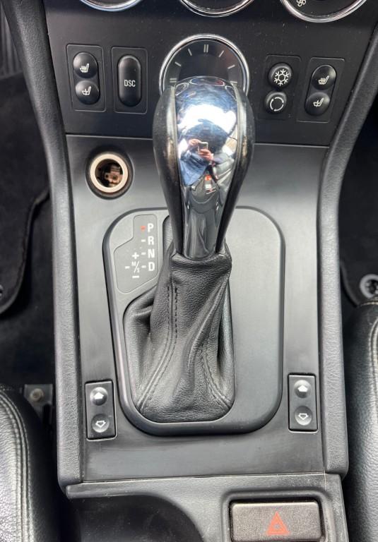 Bmw Z3 2.2i 6 cil. Automaat Airco Cruise Leder, Gebruikt, Cabriolet, Zwart, 2 stoelen