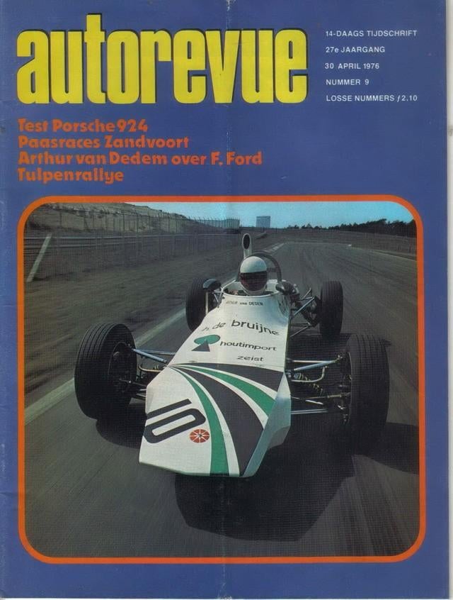 Autorevue 9 1976 : BMW 320 - Tulpenrallye - Porsche 924, Ophalen of Verzenden, Gelezen, Algemeen