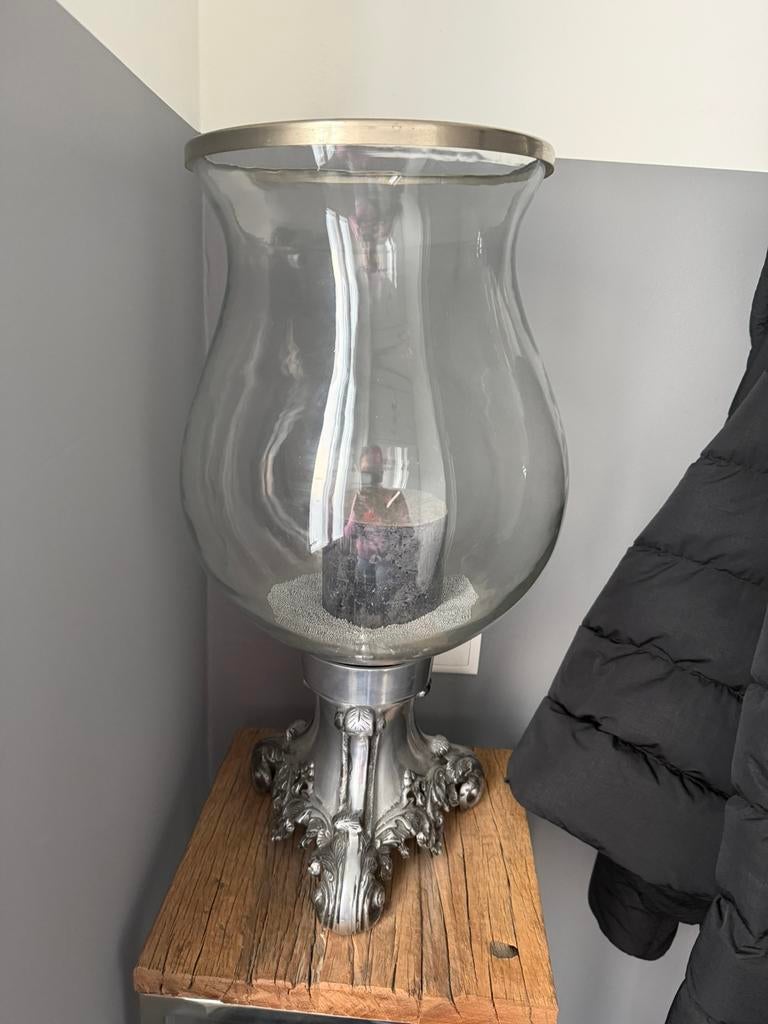 Prachtige antieke kandelaar, Antiek en Kunst, Ophalen, Koper of Brons