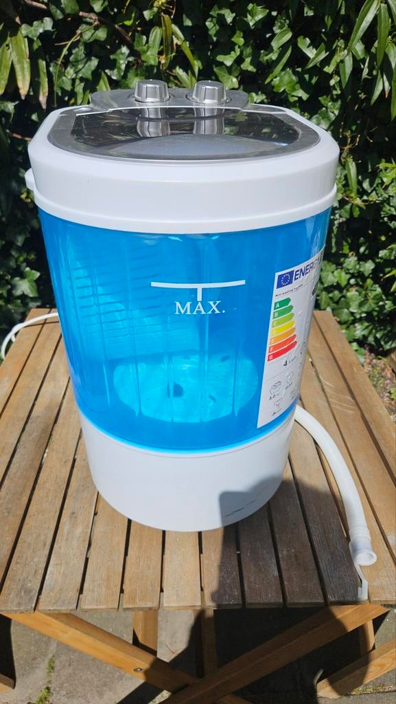 Compacte camping wasmachine, Witgoed en Apparatuur, Wasmachines, Minder dan 1200 toeren, Minder dan 85 cm, Minder dan 4 kg, Bovenlader