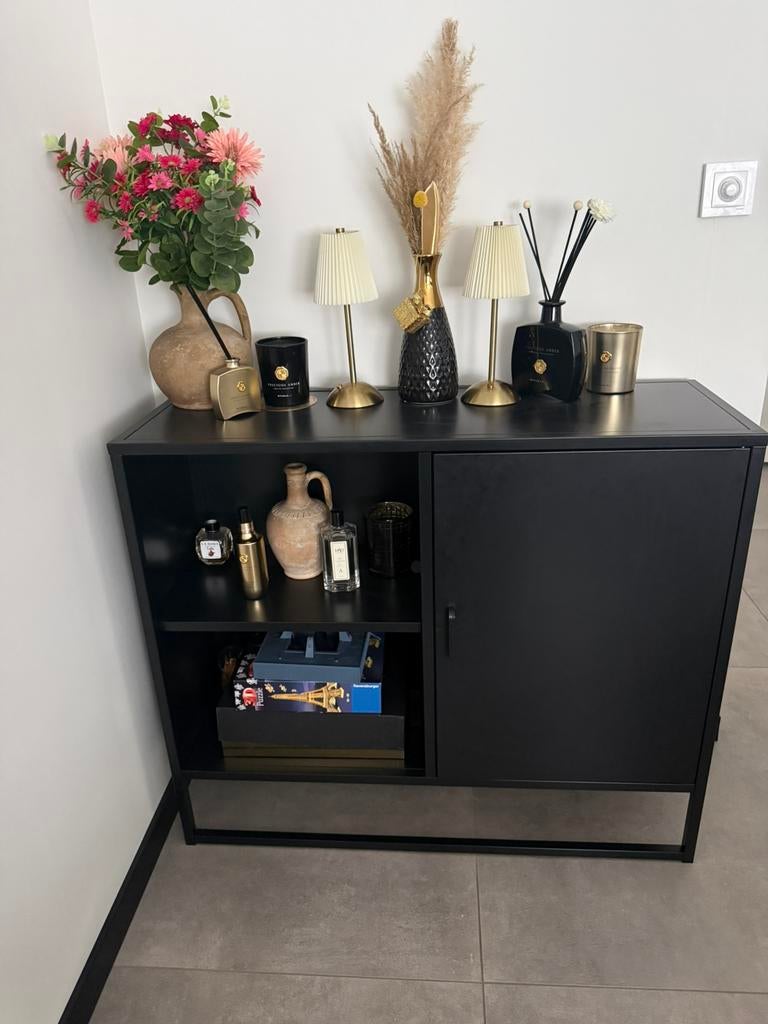 Buffetkast / vitrinekast, Ophalen of Verzenden, Zo goed als nieuw, 25 tot 50 cm, 50 tot 100 cm