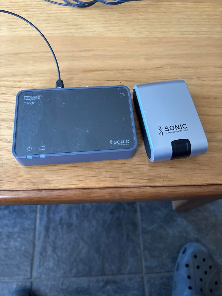 Sonic Hoortoestel met TV-A Zender - Zo goed als nieuw, Ophalen of Verzenden, Zo goed als nieuw