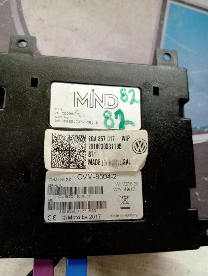 Volkswagen Golf VII Telefoon Module, Auto-onderdelen, Elektronica en Kabels, Volkswagen, Gebruikt, Ophalen of Verzenden