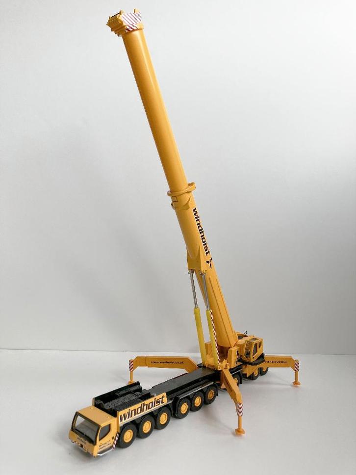 1:87 Liebherr LTM1750-9.1 MCNALLY / WINDHOIST, Hobby en Vrije tijd, Modelauto's | 1:87, Zo goed als nieuw, Hijskraan, Tractor of Landbouw