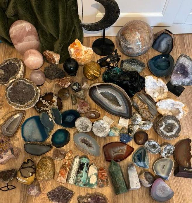 Mega partij edelstenen, Verzamelen, Mineralen en Fossielen, Ophalen of Verzenden