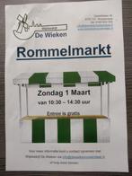 Rommelmarkt wijkhuis de Wieken, Diversen, Ophalen, Nieuw
