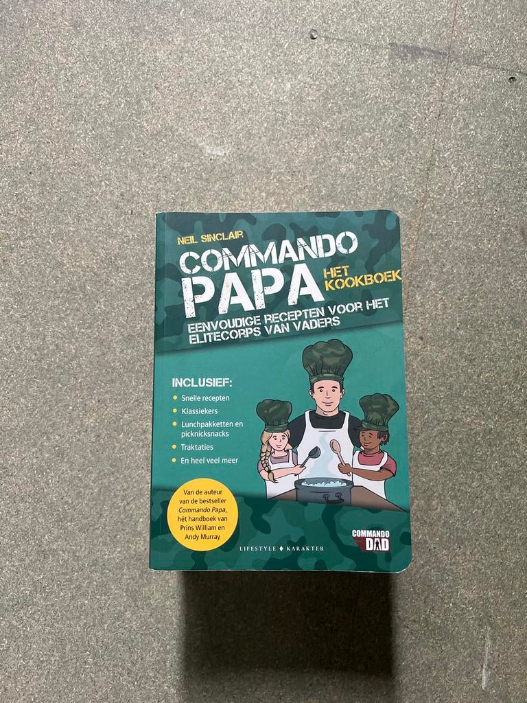 Commando Papa Het Kookboek, Boeken, Ophalen of Verzenden, Gelezen