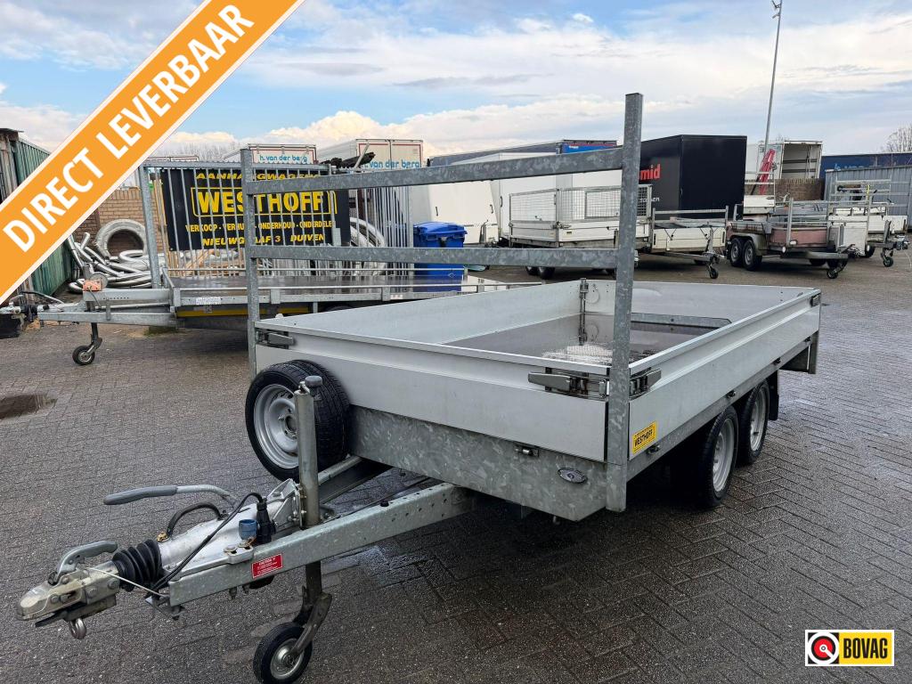 HENRA PLATEAUWAGEN 351X185 3500KG!, Nieuw