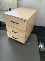 Onderkast met laden voor onder een bureau, Huis en Inrichting, Kasten | Ladekasten, Ophalen, Minder dan 50 cm, Zo goed als nieuw