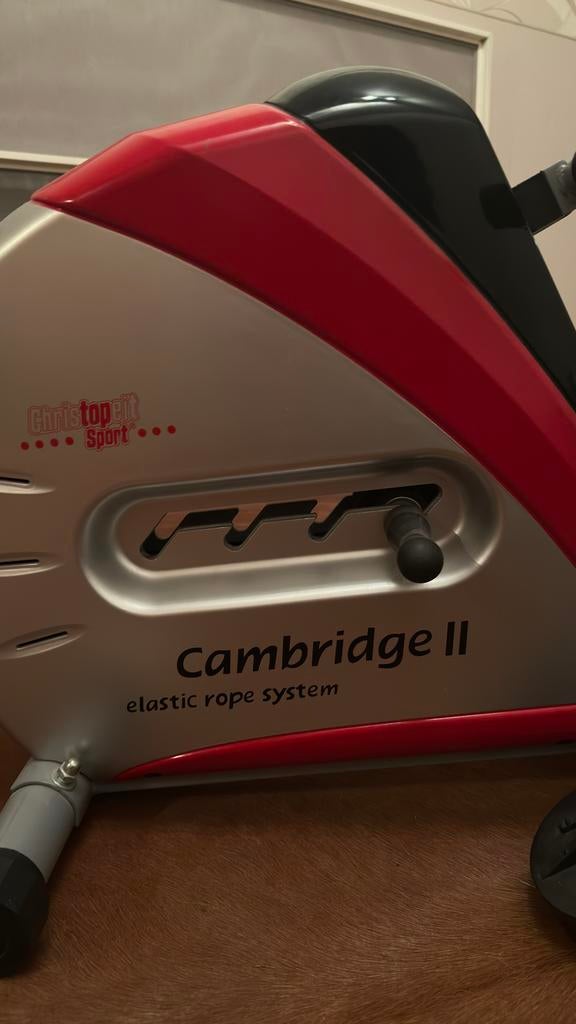 Christopeit Cambridge II roeitrainer, Ophalen, Benen, Zo goed als nieuw, Metaal