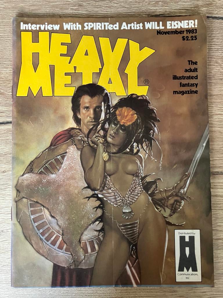 Heavy Metal Magazine - November 1983 - Eisner ea, Ophalen of Verzenden, Gelezen