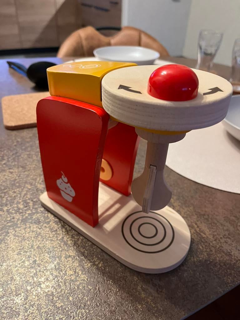 Zgan Houten mixer + kom en broodrooster, Ophalen of Verzenden, Zo goed als nieuw