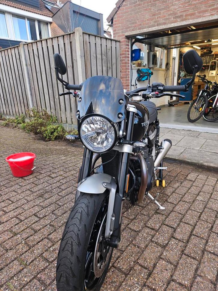Dart Piranha S3 flyscreen Triumph Speed Twin/Thruxton, Motoren, Accessoires | Overige, Zo goed als nieuw, Ophalen of Verzenden