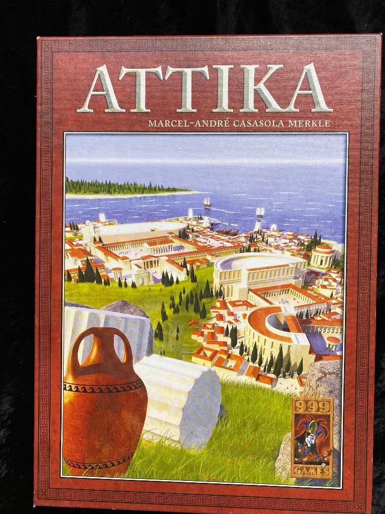 Attika 999 games, Een of twee spelers, Ophalen of Verzenden, Zo goed als nieuw, 999 games.