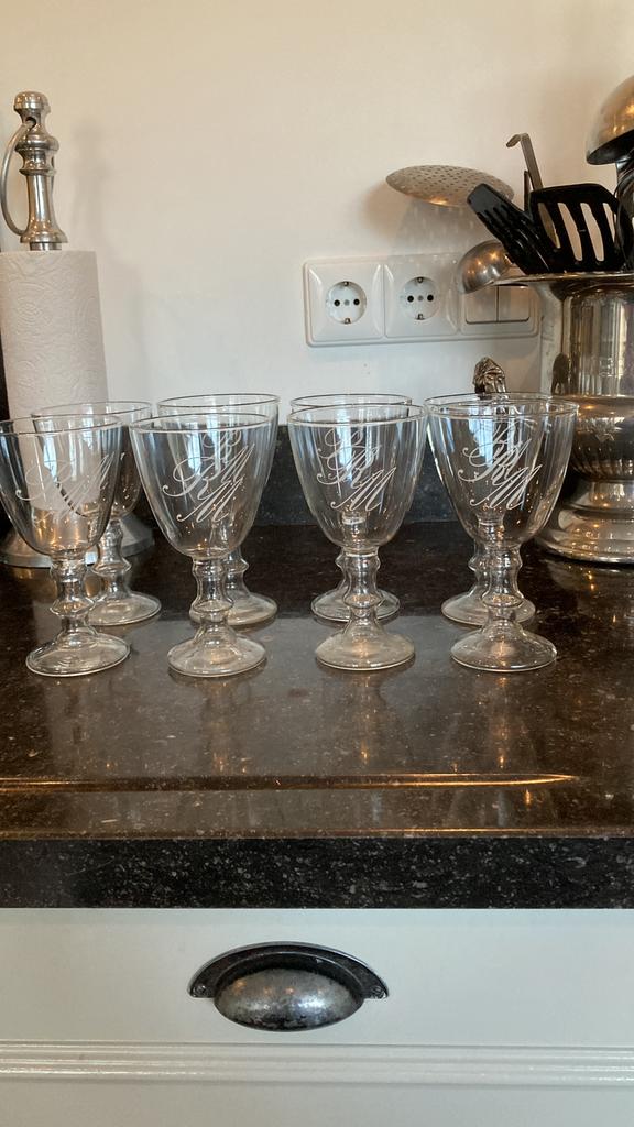 Riviera maison wijn glazen, Verzamelen, Glas en Borrelglaasjes, Ophalen of Verzenden, Zo goed als nieuw, Overige typen