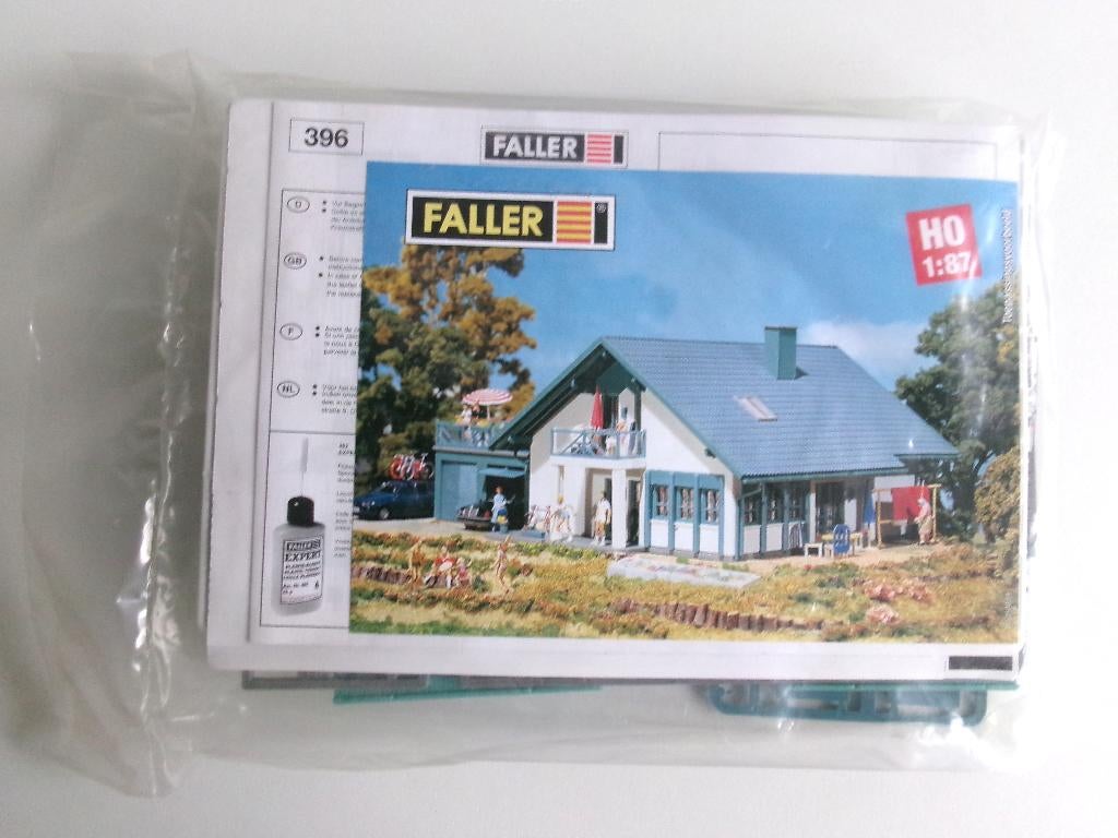 Faller H0 396 Grote Villa Bouwpakket (NIEUW), Overige merken, Wisselstroom, Brug, Tunnel of Gebouw, Nieuw