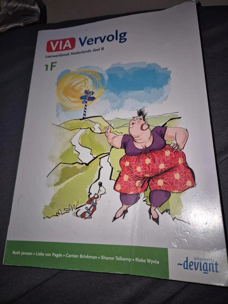 VIA Vervolg Leerwerkboek Nederlands deel B 1F, Boeken, Studieboeken en Cursussen, Nieuw, Ophalen of Verzenden