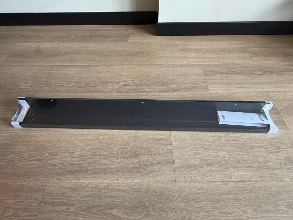 IKEA Mosslanda Fotoplank 115 cm Zwart - Nieuw in verpakking, Ophalen, Nieuw